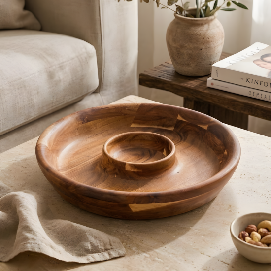 Wooden Serving Platter